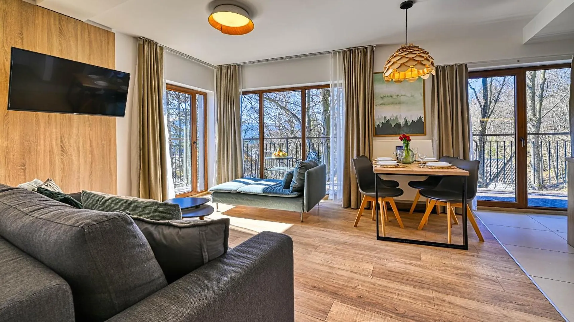 דירה שצ'קלארסקה פוראובה Apartamenty Sun & Snow Resort Karkonosze